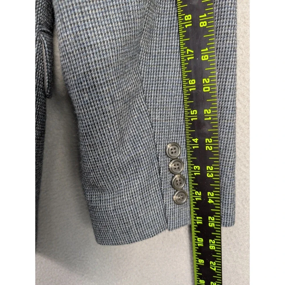 Lauren Ralph Lauren Blazer Jacket Men's‎ 44R? Wool Houndstooth Old Money Formal